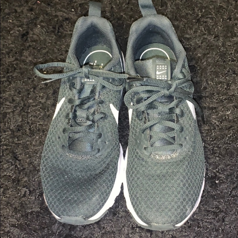 Hunter green Nike sneakers